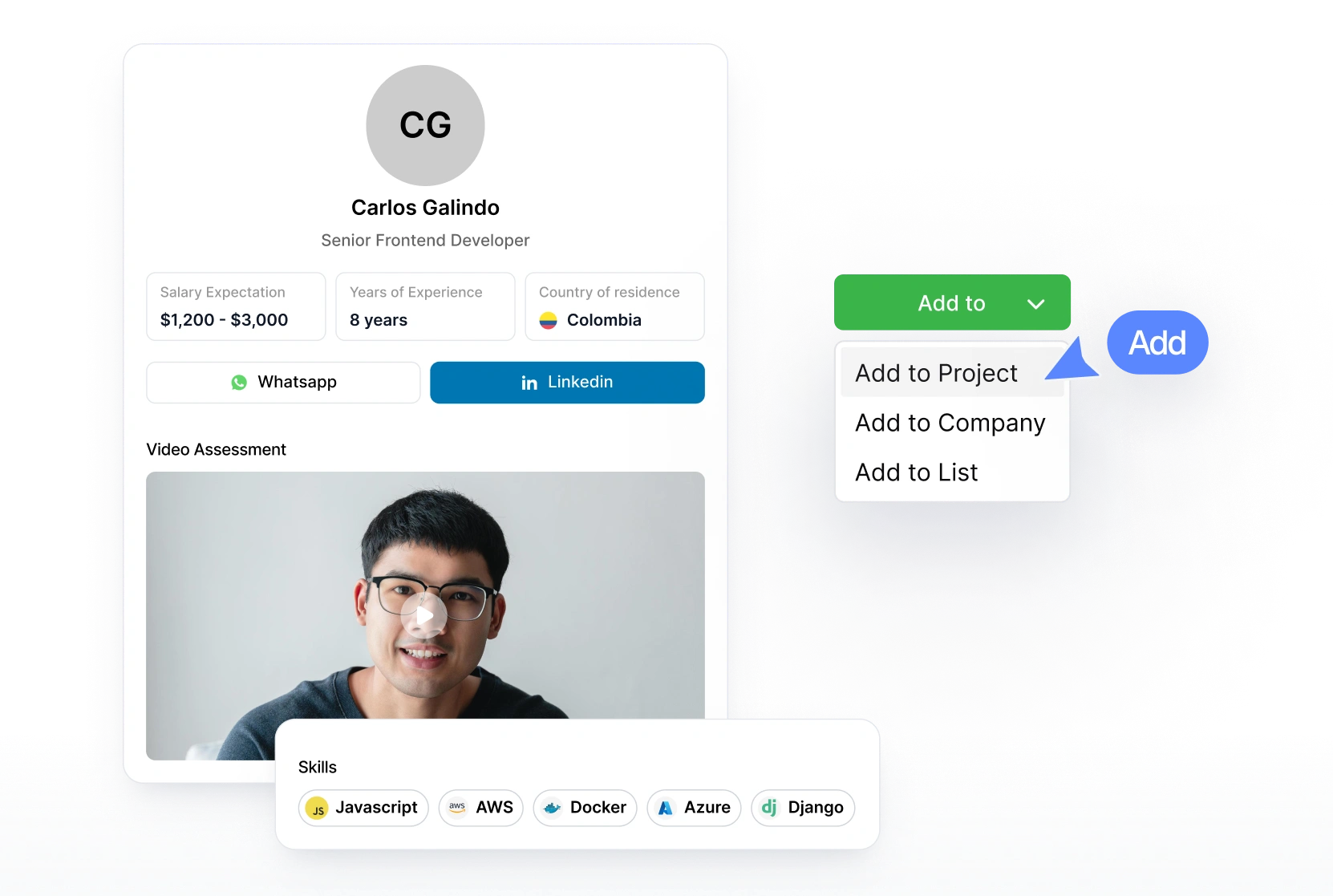 Agreements section image