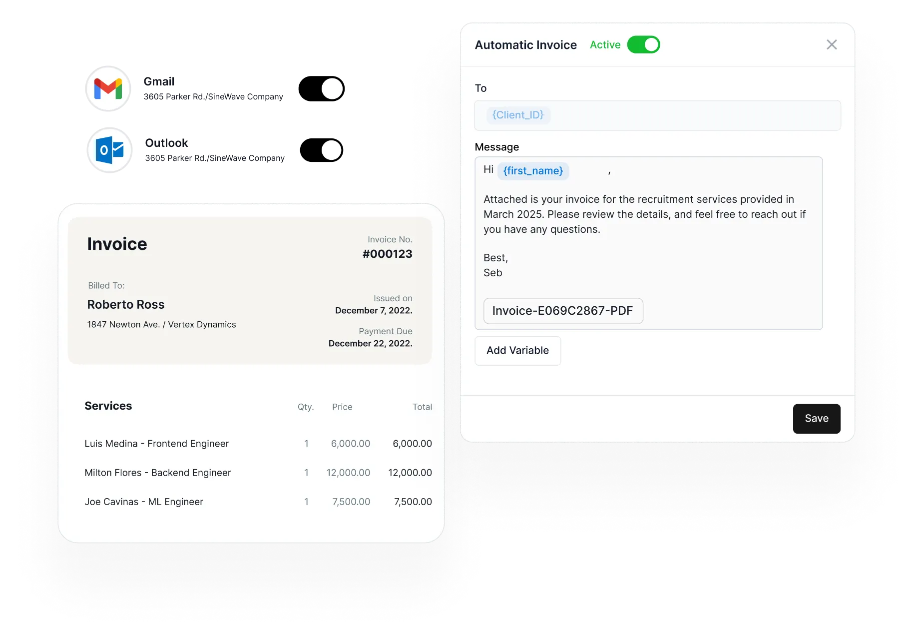 Agreements section image